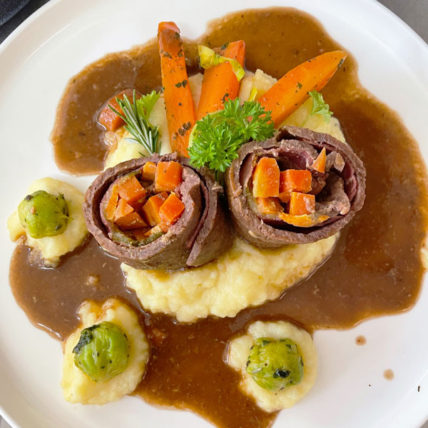 Essen im Café Orchidee Linz