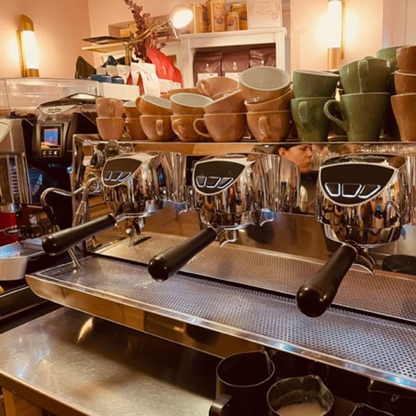 Siebträgerkaffeemaschine